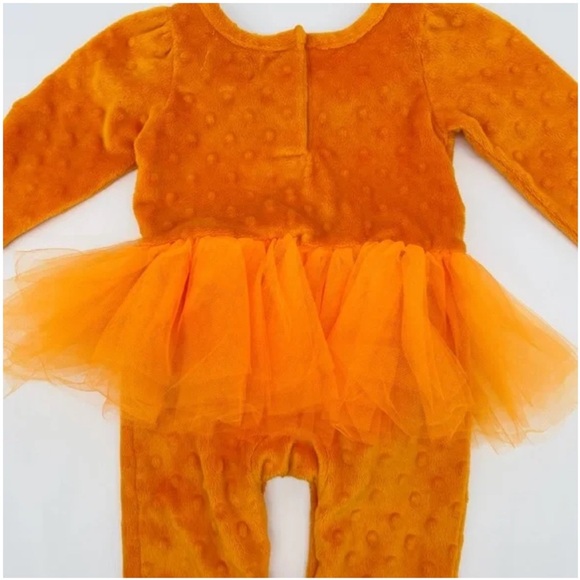 Girls Mud Pie Pumpkin Halloween Costume size 6/9m - Picture 6 of 7
